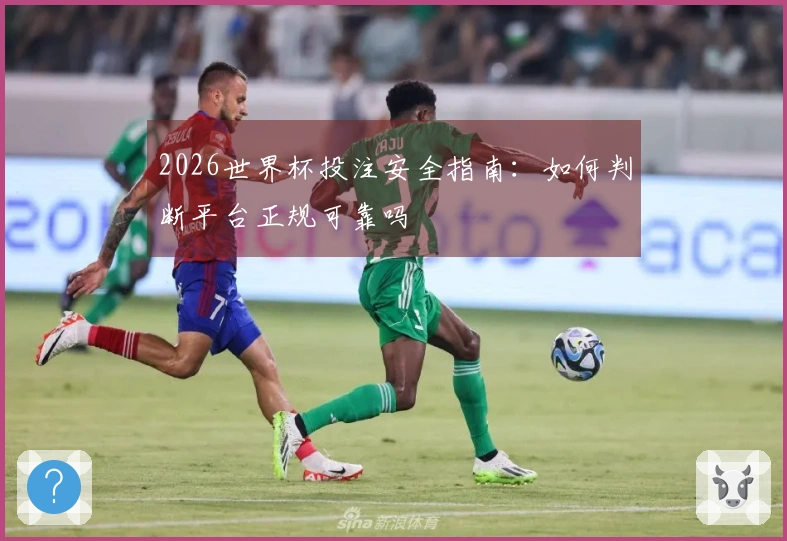 2026世界杯投注安全指南：如何判断平台正规可靠吗